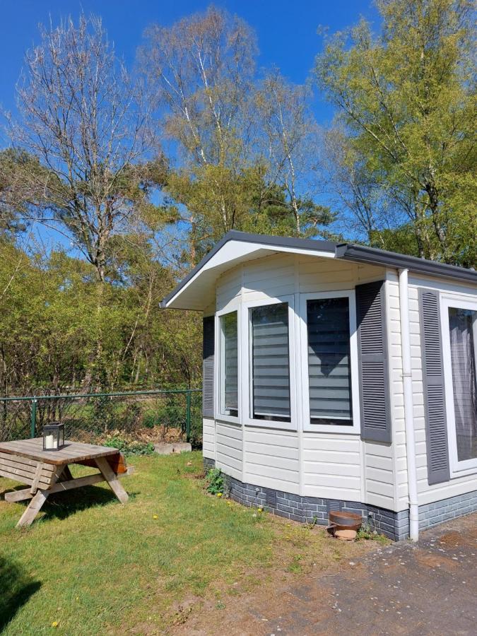 Ruim En Gezellig Chalet Voor 2 Personen Op De Veluwe Recreatiepark De Oude Driest Putten Εξωτερικό φωτογραφία